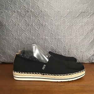 EUC Sketchers Bobs Breeze Black Espadrilles Sz 9